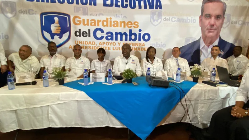 Movimiento Guardianes del Cambio, defensores y vigilantes de las ejecutorias del presidente Luis Abinader, presenta plan de crecimiento en su tercer aniversario