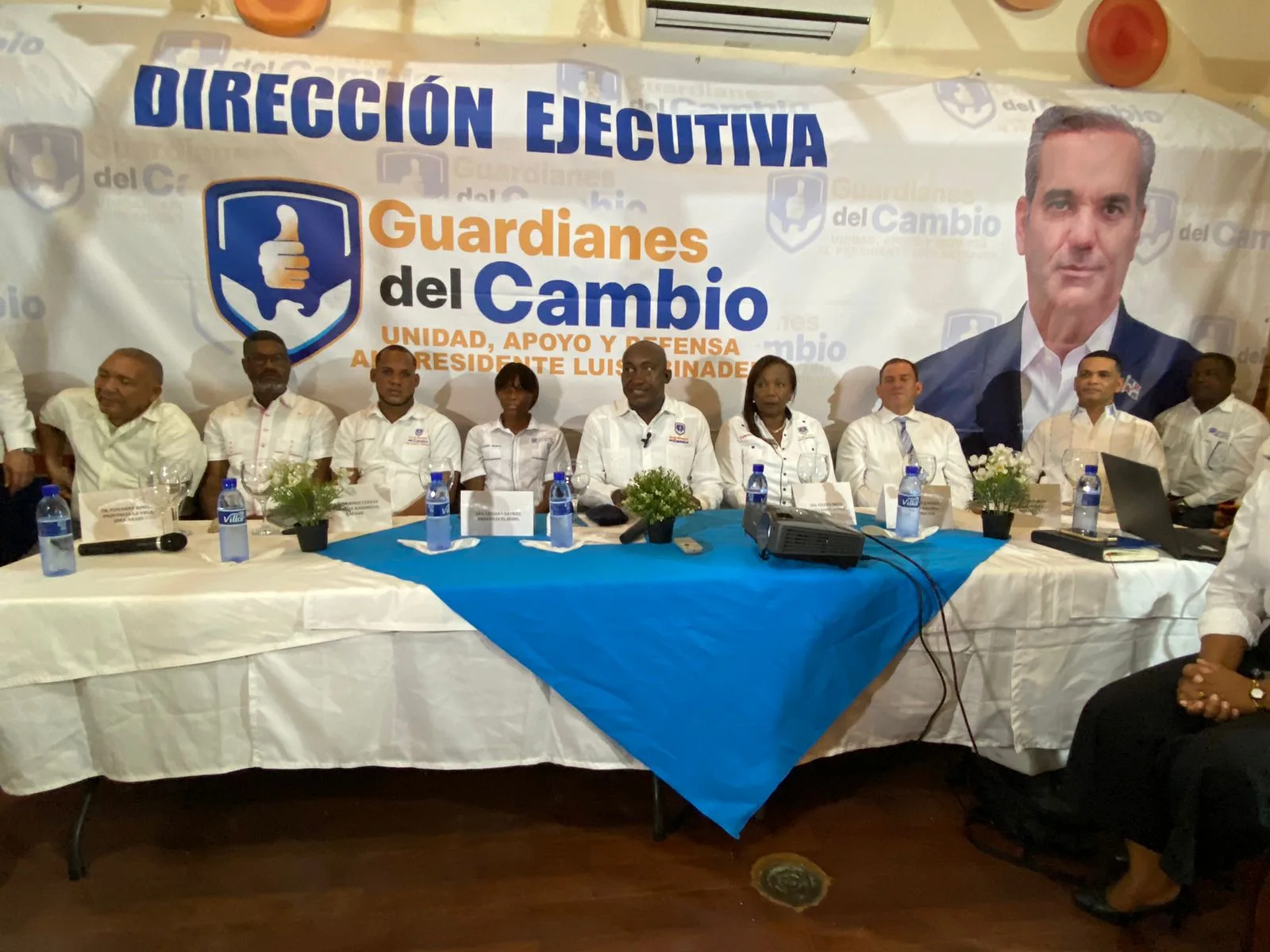 Movimiento Guardianes del Cambio, defensores y vigilantes de las ejecutorias del presidente Luis Abinader, presenta plan de crecimiento en su tercer aniversario
