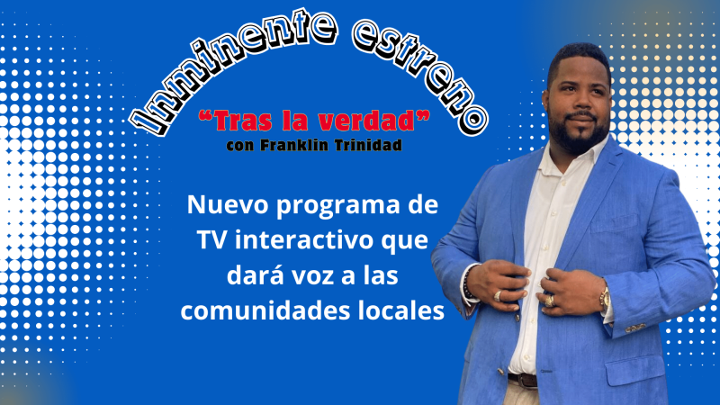 Inminente estreno: Una de las grandes revelaciones de la comunicación en el último año, Franklin Trinidad iniciará próximamente un nuevo e innovador programa de televisión