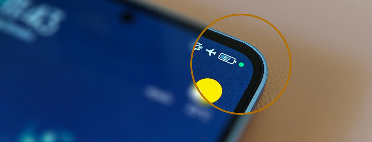 Qué significa el punto verde que sale a veces en la pantalla de tu móvil Android