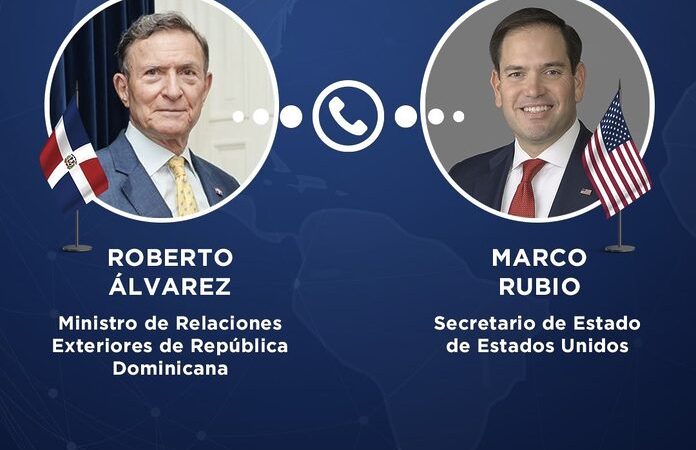 Canciller Roberto Alvarez y Secretario de Estado de EE.UU. Marco Rubio fortalecen lazos bilaterales