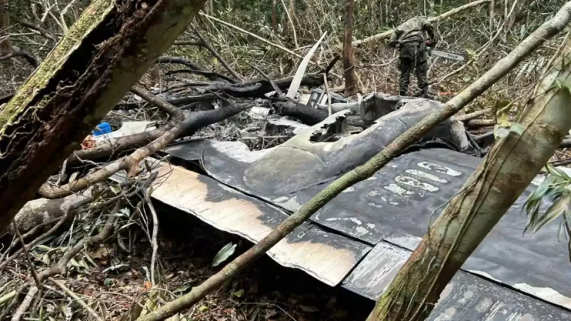 Derribo de Avión Clandestino por la Fuerza Aérea Brasileña