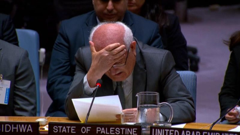 Intervención del Representante de Palestina en la ONU Genera Conmoción