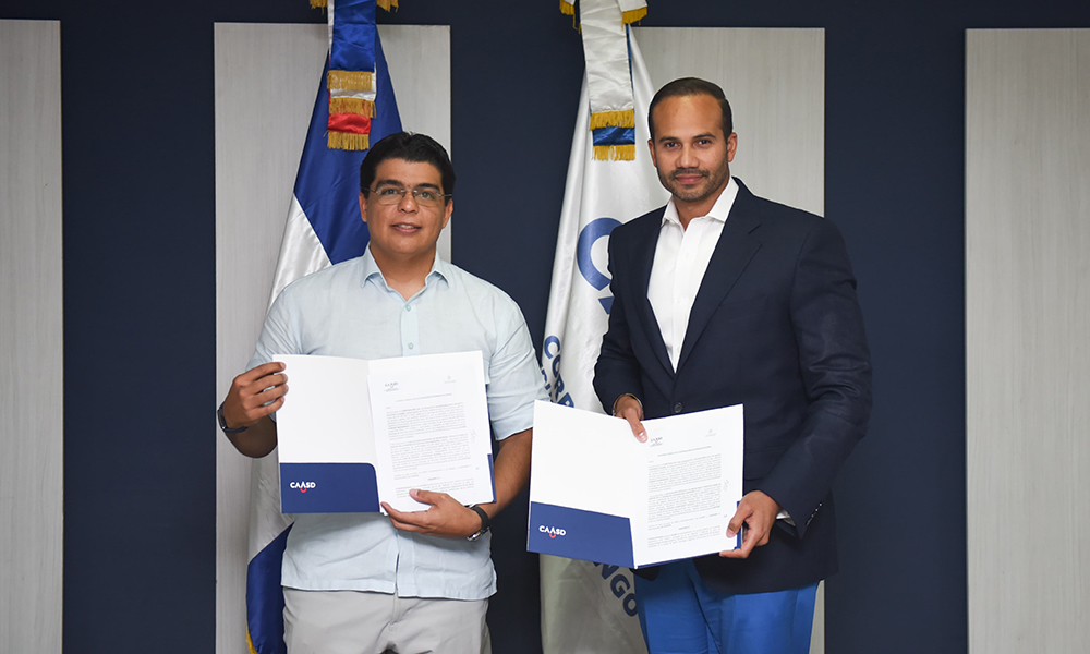 CaaSD y Anipard firman un acuerdo para la remoción sostenible de sedimentos