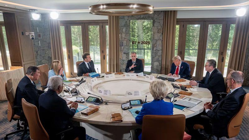 Trump se retira de la Cumbre del G7 antes de su finalización por conflicto Israel-Irán