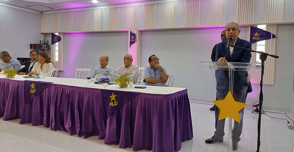 El PLD fortalece su rol opositor ante el gobierno actual