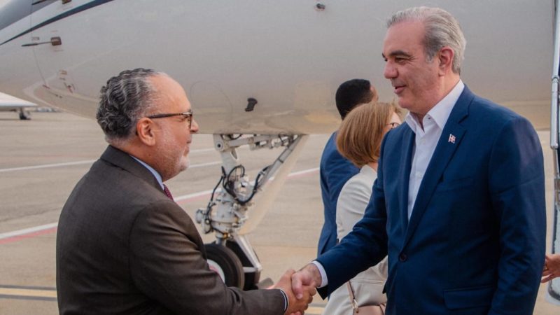 El presidente Abinader llega a Ginebra para participar en el Foro Anual de la Coalición Mundial para la Justicia Social