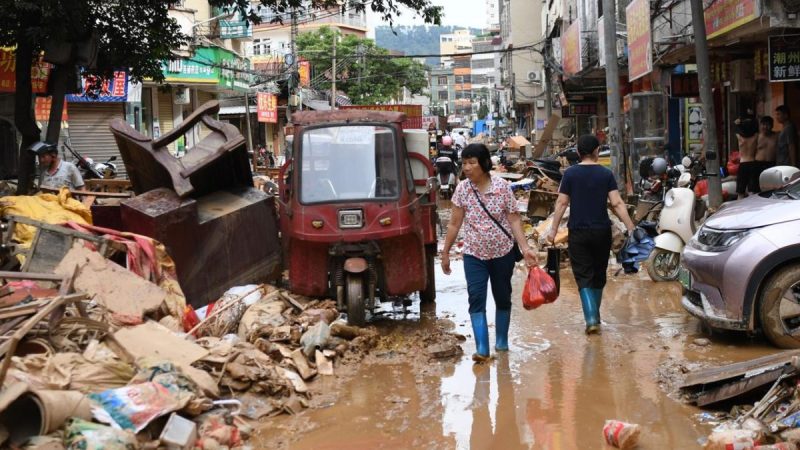 Seis muertes por inundaciones en el sur de China: Guizhou enfrenta la peor catástrofe en décadas