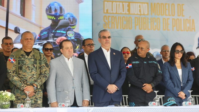 Gobierno implementa nuevo modelo de patrullaje y servicio policial en el Gran Santo Domingo