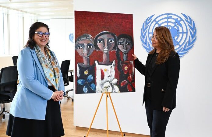 Donación de obra de arte dominicana a la Oficina de las Naciones Unidas en Viena refuerza compromiso cultural y de derechos humanos