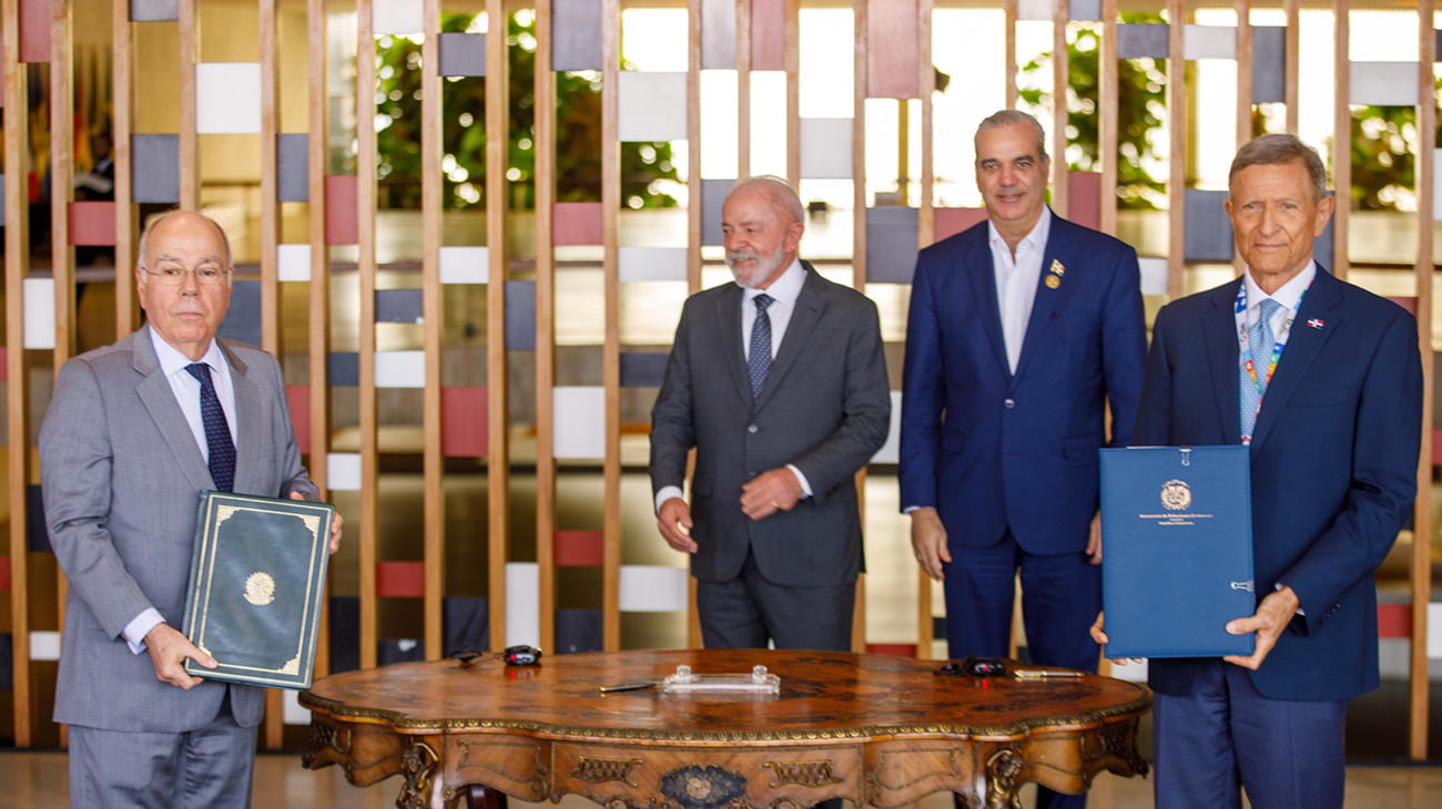 República Dominicana y Brasil firman acuerdos para mejorar la gestión pública y la capacitación diplomática