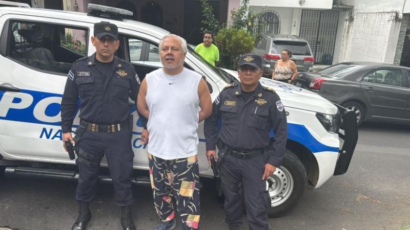 Detención de Enrique Anaya en El Salvador por cargos de lavado de dinero