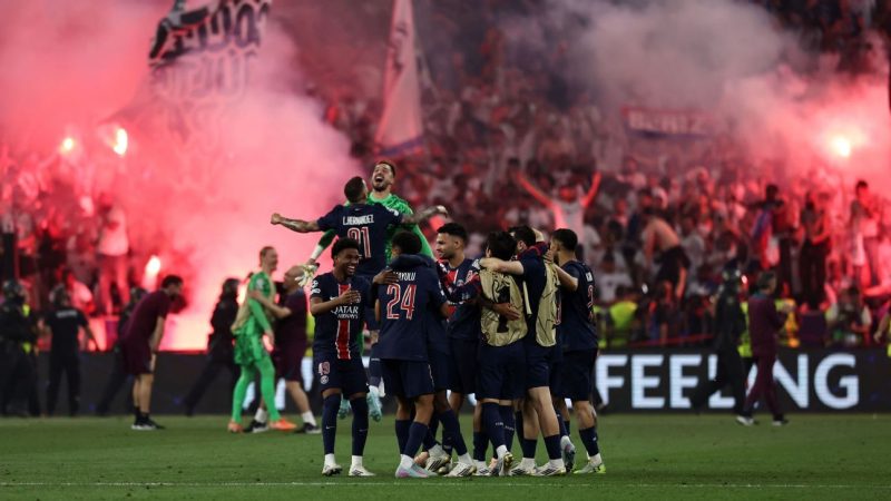 PSG se corona campeón de la Champions League con una impresionante victoria ante el Inter