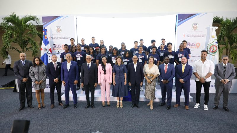 Vicepresidenta Raquel Peña lidera primer encuentro nacional del programa «La Ruta de la Prevención» para educar a la juventud dominicana