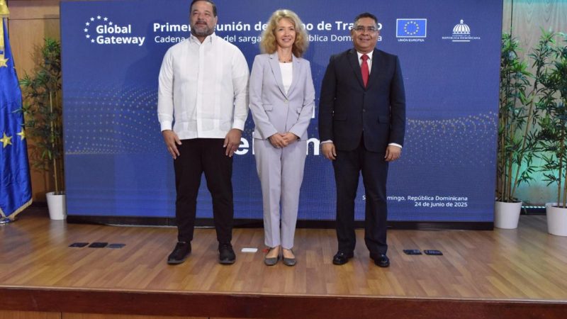 República Dominicana y Unión Europea Inauguran Grupo de Trabajo para la Valorización del Sargazo