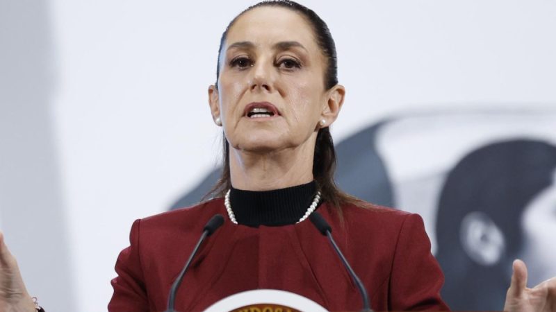 Sheinbaum califica de injusta la detención violenta de un migrante mexicano en Estados Unidos