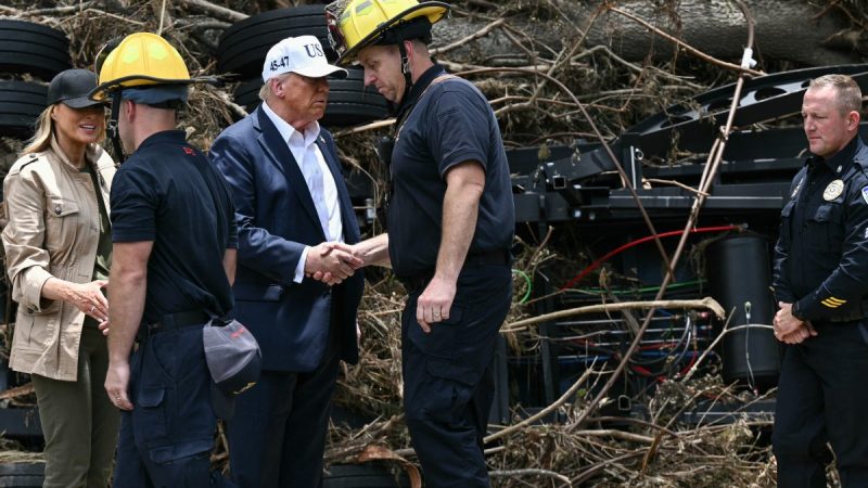 Donald Trump visita Texas tras devastadoras inundaciones: solidaridad y controversia en la gestión de la crisis