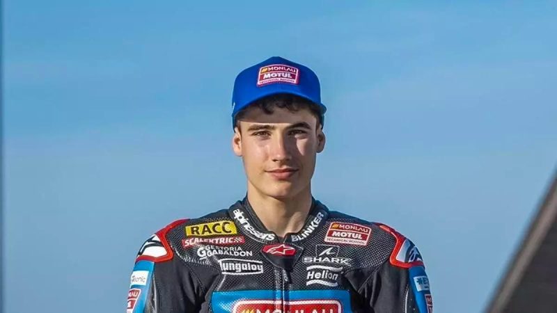 Fallece Pau Alsina, joven promesa del motociclismo, tras accidente en MotorLand Aragón