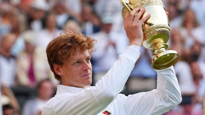 Jannik Sinner se corona como campeón de Wimbledon tras vencer a Carlos Alcaraz