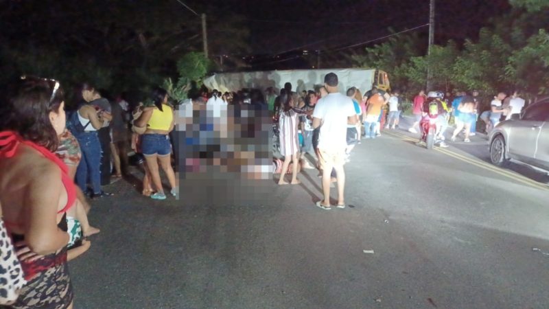 Accidente de guagua en la carretera Moca-Jamao deja varios heridos