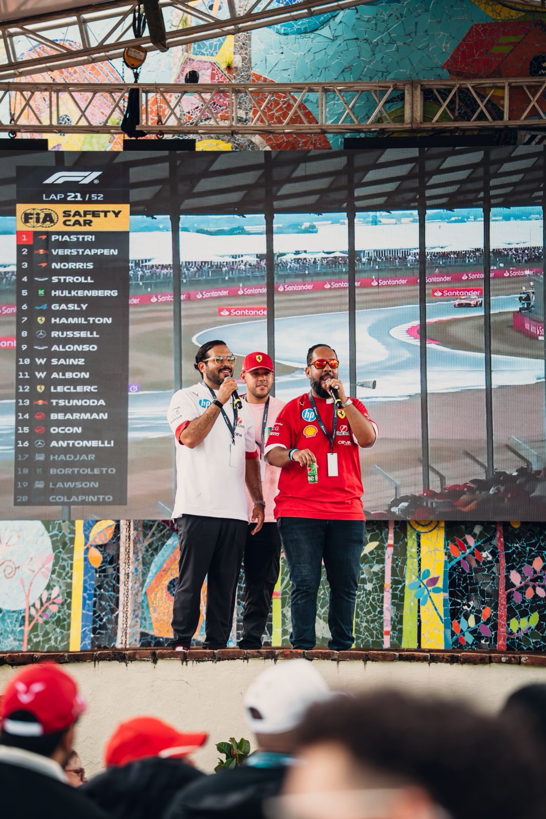Gepiano F1 organiza un evento masivo para el Gran Premio de Silverstone