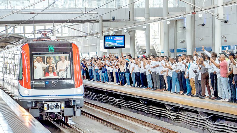 Inauguran nuevos trenes de seis vagones en la Línea 1 del Metro de Santo Domingo para aumentar capacidad y descongestionar estaciones
